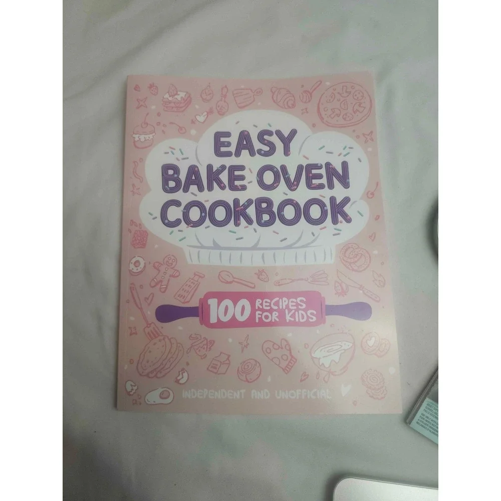 Easy Bake Ultimate Oven Deluxe Pan Set with 100 Recipe Cookbook Kids Baking Kit